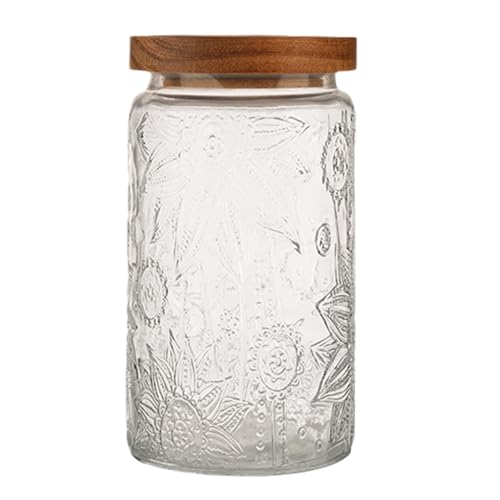 Multifunktional Clear Container Mehrzweck Klares Glasglas Für Effiziente Lagerung In Küchenbüros Und Badezimmer von JUNNASALIKER