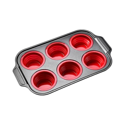 Nicht Schicht Silikon Muffins Tablett 12 Oder 6 Tasse Faltbare Designkuchenform Für Leichtes Kuchen Und Brot In Häusern Nicht Schicht Silikon Muffins Tablett 12 Oder 6 Tasse Faltbare Designkuchenform Für Leichtes Kuchen Und Brot In Häusern von JUNNASALIKER