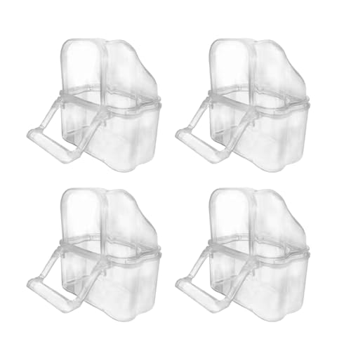 JUNNASALIKER Papageien Käfigschalenhalter Fütterungsschüssel Ständer Set Barch Bowl Für Kleine Größe Vogelfütterung Vorräte JUNNASALIKER Papageien Käfigschalenhalter Fütterungsschüssel Ständer Set Barch Bowl Für Kleine Größe Vogelfütterung Vorräte von JUNNASALIKER