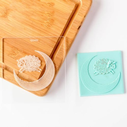 Plastik Keksform Keksform Küche Dessert Backzubehör Eid Celebration Backwares Kuchen Dekoration Werkzeug von JUNNASALIKER