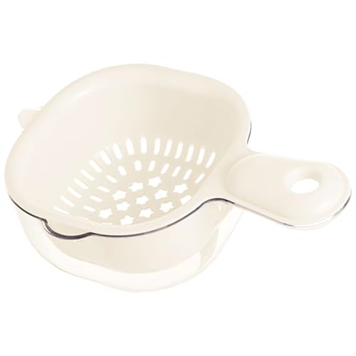 Praktisches Küchensieb Waschwerkzeug Obst Waschschale Küche Colander Plastikstruktur von JUNNASALIKER