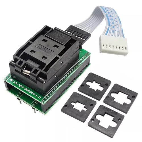 Programmieradapter BGA64P-1.0 BGA64 PC48 CHIP Test Socket Chip Programmierer Adapter Burn Socket Ersatz Programmieradapter BGA64P-1.0 BGA64 PC48 CHIP Test Socket Chip Programmierer Adapter Burn Socket Ersatz von JUNNASALIKER