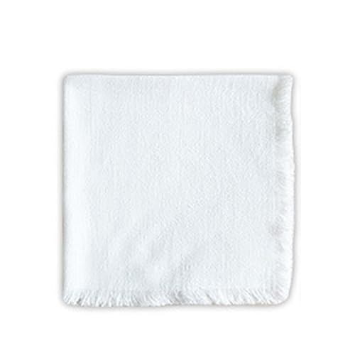 Quastel Linen Napkin Weich Elegant Fransen Tisch Tischdecke Rustik Quastel Linen Napkin Weich Elegant Fransen Tisch Tischdecke Rustik von JUNNASALIKER