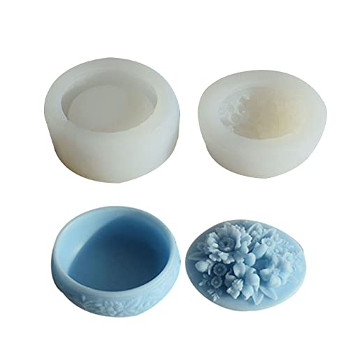 Rose Dekorative Aufbewahrungsbox Behälter Formen Aufbewahrungsbox Silikonform Für Epoxidharzmarkets Home Decor von JUNNASALIKER