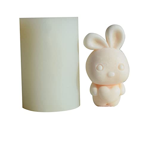 Schöne 3D Kaninchen Silikone Kerzenformen Nicht Seife Duft Seifenpflasterharze Formen Kerzenwerkzeug Making Werkzeug Einfach Zu Reinigen Schöne 3D Kaninchen Silikone Kerzenformen Nicht Seife Duft Seifenpflasterharze Formen Kerzenwerkzeug Making Werkzeug Einfach Zu Reinigen von JUNNASALIKER