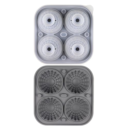 Silikon Eiswürfelschale Formen 4 Gitterquadriert Runde Puddings Formen Schokoladenkuchen Dekorieren Herstellungstool Silikon Eiswürfelschale Formen 4 Gitterquadriert Runde Puddings Formen Schokoladenkuchen Dekorieren Herstellungstool von JUNNASALIKER