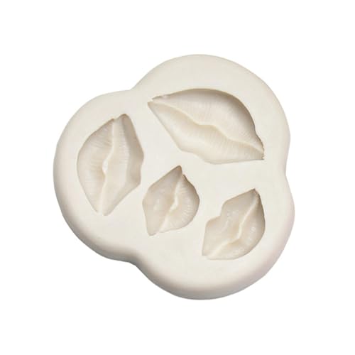 Silikonform Schokolade Rot Lippenform Fondantkuchen Süßigkeiten Kekse Formen Back Dekorationstool Für Dessertkuchen von JUNNASALIKER
