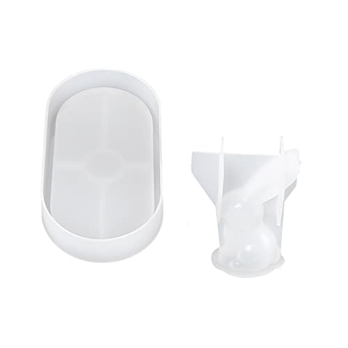 Süße Kaninchen Aufbewahrungsbox Silikonform Manuelles Desktop Gypsum Epoxidharz Aromath Kerzenform Für Wohndekorationen von JUNNASALIKER