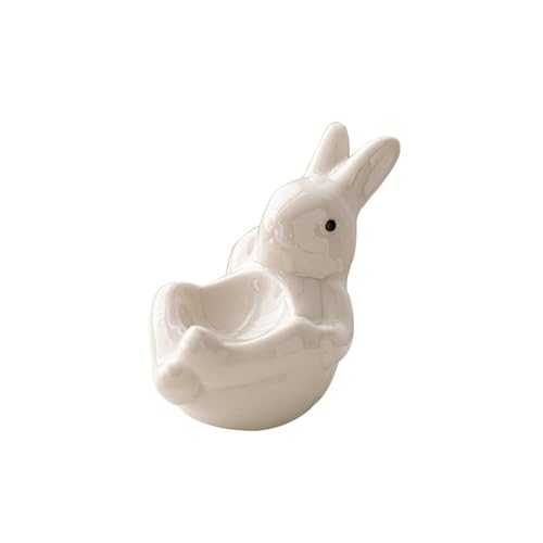 Süße Kaninischförmige Eierbecher Einzigartige Keramik Eierhalter Eier Behälter Ausstellung Hart Gekochtes Eierhalter Tablett Süße Kaninischförmige Eierbecher Einzigartige Keramik Eierhalter Eier Behälter Ausstellung Hart Gekochtes Eierhalter Tablett von JUNNASALIKER