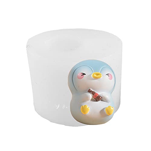 Süße Pinguinform Kerze Silikonform Für Handgefertigte Schreibtischdekorationen Gypsum Epoxidharz Kerze Silikon Backform Süße Pinguinform Kerze Silikonform Für Handgefertigte Schreibtischdekorationen Gypsum Epoxidharz Kerze Silikon Backform von JUNNASALIKER