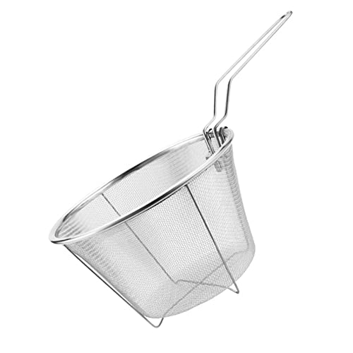 Tiefe Runde Frittierdrahtgitter French Chip Frittingkorb 201 Edelstahl French Fry Servingsieb Korb Mit Tiefe Runde Frittierdrahtgitter French Chip Frittingkorb 201 Edelstahl French Fry Servingsieb Korb Mit von JUNNASALIKER