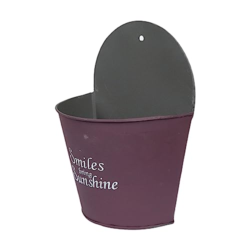 Wand Hängende Halbe Runde Blumenpot Pflanzer Halbkreisförmiger Wandblumenkorb Balkon Haushalt Outdoor Home Decorative Wand Hängende Halbe Runde Blumenpot Pflanzer Halbkreisförmiger Wandblumenkorb Balkon Haushalt Outdoor Home Decorative von JUNNASALIKER