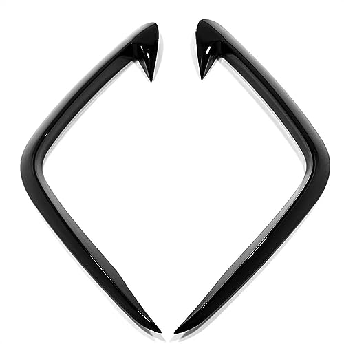 JUNOOS Autoteile Für Hyundai Für Tucson NX4 2021 2022 2023 Nebelscheinwerfer Augenbraue Abdeckung Trim Auto Styling Zubehör Front Spoiler (Color : A) von JUNOOS