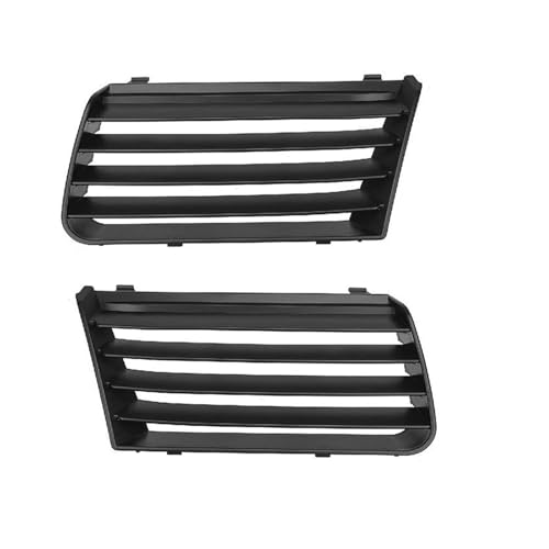 JUNOOS Kühlergrill Für Stoßstange Vorne Links Rechts Oberer Stoßfänger Schwarzer Kunststoff 7M785365301C 7M785365401C Für Seat Für Alhambra 2001–2010(Pair Side) von JUNOOS