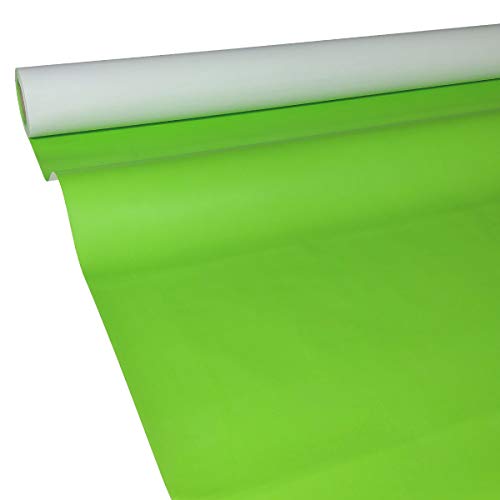 JUNOPAX 50m x 1,15m Papiertischdecke Apfel-grün von JUNOPAX