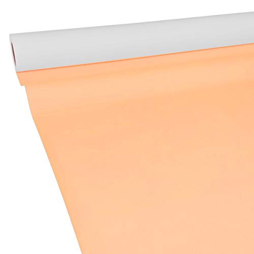 50m x 1,15m JUNOPAX® Papiertischdecke apricot von JUNOPAX