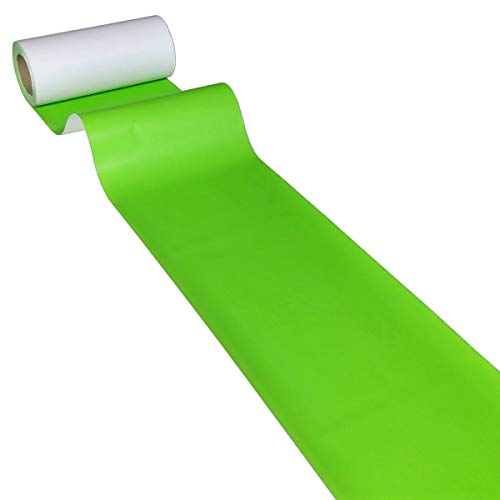 JUNOPAX 50m x 0,20m Papiertischband Apfel-grün von JUNOPAX