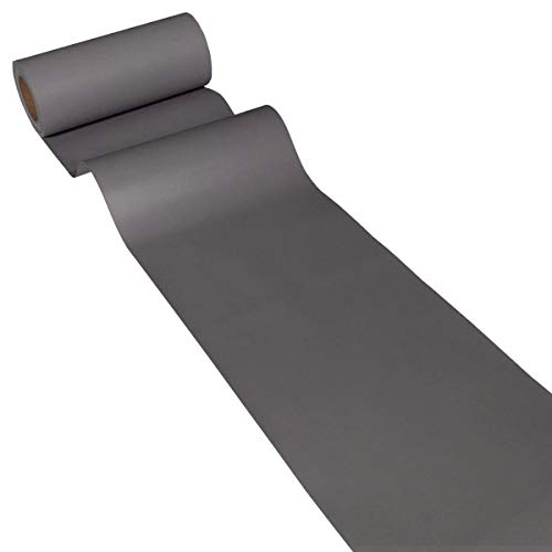 JUNOPAX Papier Tischläufer 50m x 0,20m Titanium von JUNOPAX
