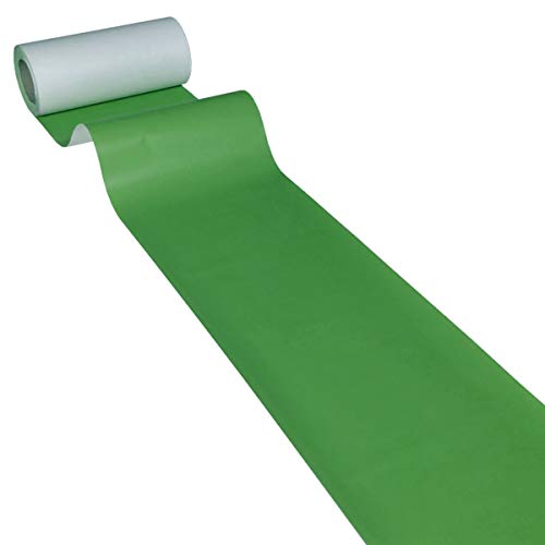 JUNOPAX Papier-Tischläufer 50m x 0,20m dunkelgrün, nass- und wischfest von JUNOPAX