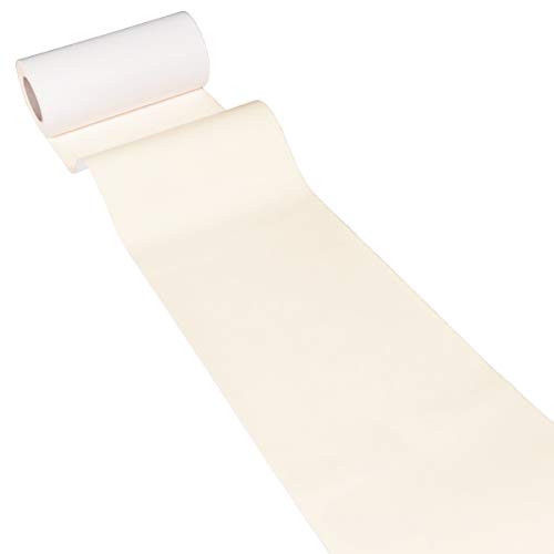 JUNOPAX 50m x 0,20m Papier Tischband Elfenbein von JUNOPAX