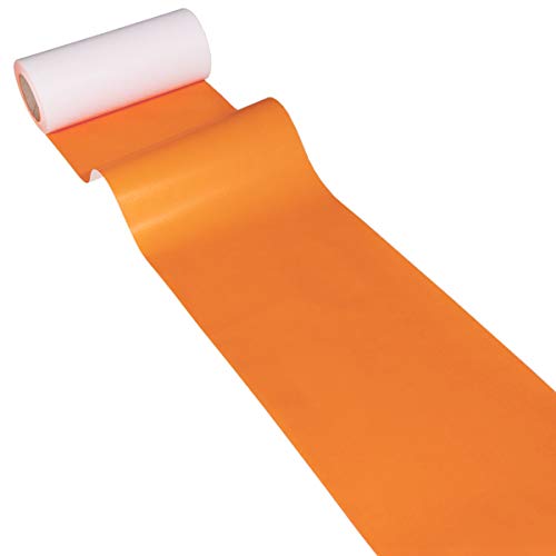 JUNOPAX 50m x 0,20m Papiertischband orange von JUNOPAX