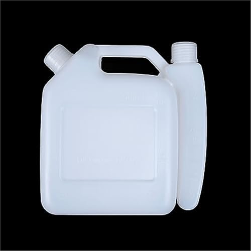 JUNPIY 1L Öl Benzin Kraftstoff Mischflasche Tank 2 Takt Tragbares Zubehör, for Kettensägenschneider 1:25 50:1 Gartengeräte Zubehör Tankdeckel von JUNPIY