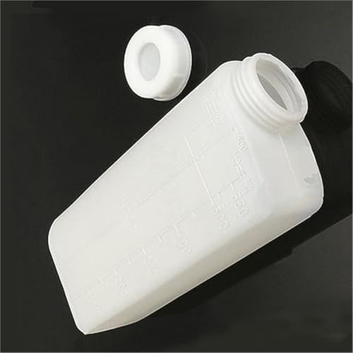JUNPIY 25:1 600 ml Kraftstoff-Mischflasche, robuster ABS-Öl-Benzin-Tankbehälter, passend for 2-Takt-Gas-Scooter, Kettensäge Tankdeckel von JUNPIY