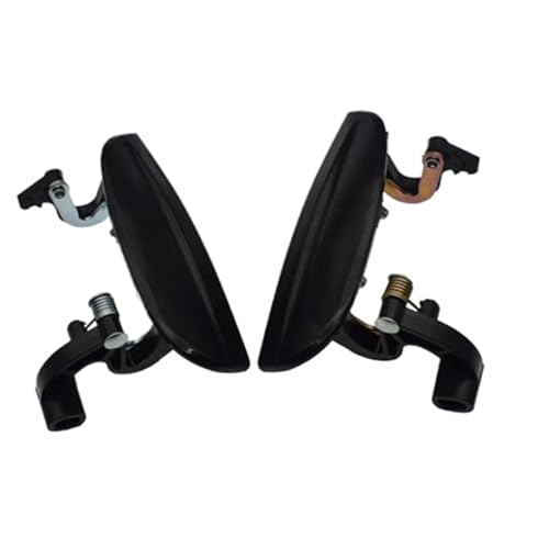JUNPIY Auto Außen-/Innentürgriff 82610FD000 82620FD000, for Kia, for Rio 1.6L 82660FD010 82650FD010 83660FD010 83650FD010 2003-2005(BLACK Outer Rear Lh Rh) von JUNPIY