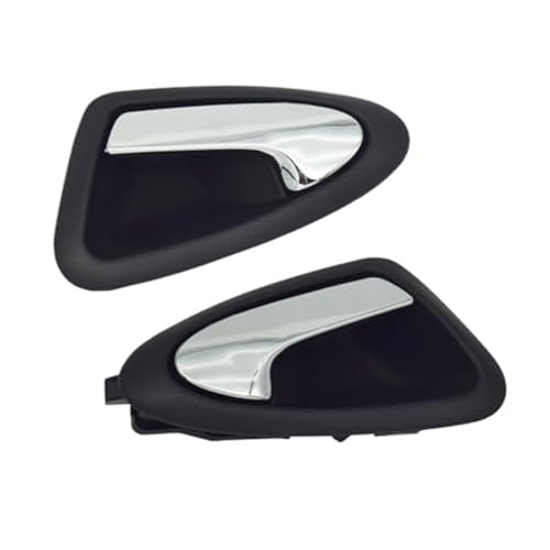 JUNPIY Autoinnenraum-Innentürgriffsatz 6J1837113A 6J1837114A 6J4839114A, for Seat, Ibiza 1.2 .4L1.6L .0L 2009-2017(BLACK Rear Left Right) von JUNPIY