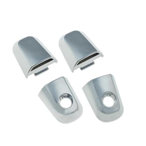 JUNPIY Chrom Außentürgriff Abdeckkappe Vorne/Hinten, for Mitsubishi, for Pajero Sport L200 2010-2014 5716A065 5716A066 5716A042(A Set of 4pcs Chrome) von JUNPIY