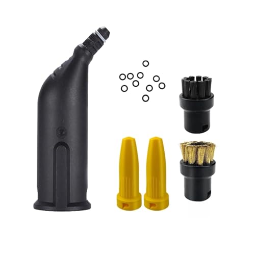 JUNPIY Dampf Staubsauger SC2 SC3 SC7 CTK10 Leistungsstarke düse Reinigung Pinsel kopf Spiegel Werkzeug pinsel Ersatzteile Zubehör Dampfreiniger-Zubehör(Burgundy) von JUNPIY