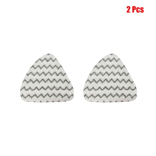 JUNPIY Dampfreiniger, for Midea, Sc2 Cleaner Staubsauger 2-in-1-Ersatz-Mikrofaser-Dampfpads, Wischtücher, Wischmopp-Zubehör for die Bodenreinigung zu Hause Dampfreiniger-Zubehör(2 Pcs) von JUNPIY