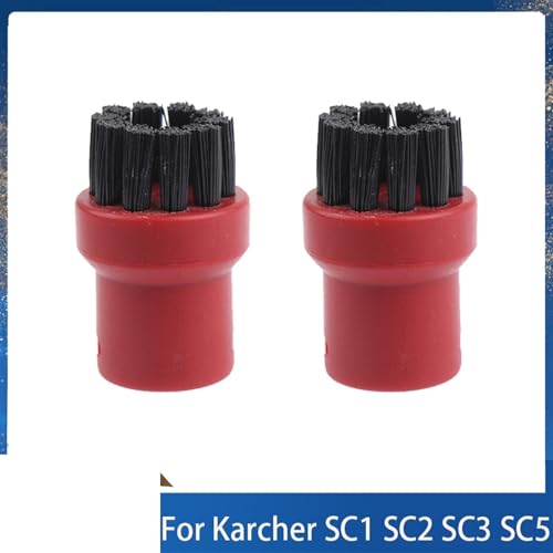 JUNPIY Dampfreinigungsbürste for SC1 SC2 SC3 SC4 SC5 SC7 CTK10 Aufsätze, Ersatz-Rundsprinklerdüsenkopf Dampfreiniger-Zubehör(As show 2PCS-02) von JUNPIY