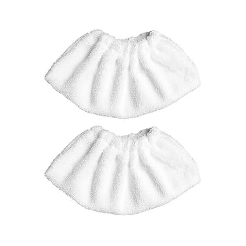 JUNPIY Ersatzlappen for Dampfreiniger Easyfix SC2 SC3 SC4 SC5 Reinigungspad-Abdeckung Mikrofaser-Mopp Dampfreiniger-Zubehör Dampfreiniger-Zubehör(PASHA566-2PCS) von JUNPIY