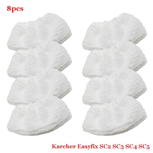 JUNPIY For Easyfix SC2 SC3 SC4 SC5 Dampf-Handreiniger Mikrofaser-Reiniger Wischpad Wischlappen Teile Moppköpfe Tuchzubehör Dampfreiniger-Zubehör(Set-3) von JUNPIY