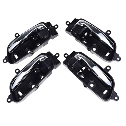 JUNPIY Innentürgriff vorne hinten links rechts, for Altima, for Pathfinder Titan, for Murano, 80671-3TA0D 80670-3TA0D 2013-2017(BLACK 2x Left and 2x Right) von JUNPIY