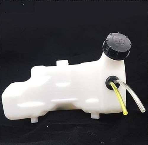 JUNPIY KRAFTSTOFFTANKBAUGRUPPE 0,6 l, for Zongshen, S35, for MINI, 31 CC, 4-Takt-Benzinmotor, Freischneider, Trimmer, Kappe, Schlauchleitung Tankdeckel(BLACK FUEL TANK ASSEMBLY) von JUNPIY