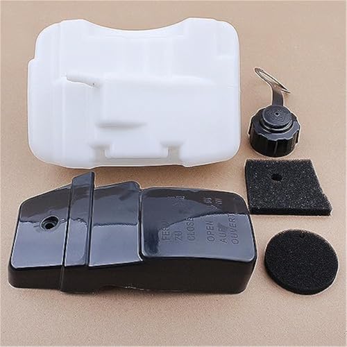 JUNPIY Kraftstofftankbaugruppe, for Robin, NB411 BG411 EC04 RBC411 49cc Trimmermotor 1E40F-6 40F-6 2-Takt-Freischneider Tankdeckel von JUNPIY