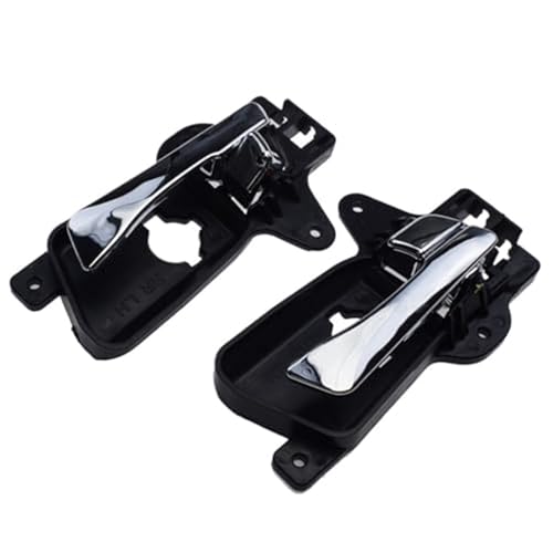 JUNPIY Türinnengriff Chrom Vorne Hinten Links Rechts, for Elantra, Touring 2.0L 82610-2L010 82620-2L010 83610-2L010 2009-2012(BLACK Rear Left and Right) von JUNPIY
