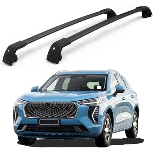 2 Stück Aluminium Dachträger Relingträger für Haval Jolion 2021+,Dachgepäckträger-Alu Relingträger,für Fahrradträger,Dachboxen Oder Als Skihalter,A von JUNYEW