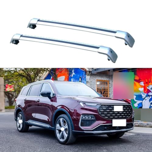 JUNYEW 2 Stück Aluminium Dachträger Relingträger für Ford Equator 2020,Dachgepäckträger-Alu Relingträger,für Fahrradträger,Dachboxen Oder Als Skihalter,B JUNYEW 2 Stück Aluminium Dachträger Relingträger für Ford Equator 2020,Dachgepäckträger-Alu Relingträger,für Fahrradträger,Dachboxen Oder Als Skihalter,B von JUNYEW