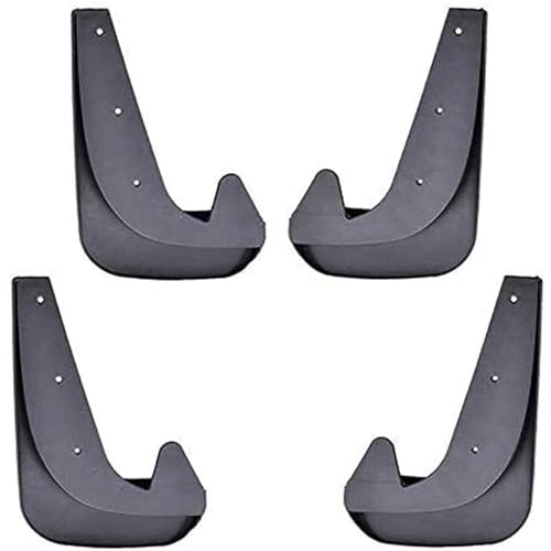JUNYEW Auto Schmutzfänger Ersatz für Renault Clio Mk1 2 3 4 5 Vorne Hinten Schmutzfänger/4 Stück Auto Schmutzfänger/Kotflügel Vollschutz Set Spritzschutz von JUNYEW