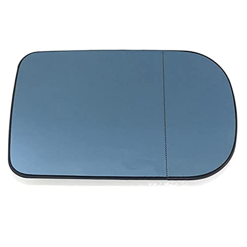 JUNYEW Flügel Spiegelglas Ersatz für BMW 7 Series E38 1995-2000,Umkehrlinse Rückfahrglas Spiegel mit Heizfunktion/Spiegelglas Links Rechts mit Trägerplatte/Blauer Spiegel,Right von JUNYEW