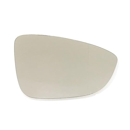 JUNYEW Flügel Spiegelglas Ersatz für CC 2009-2018,Umkehrlinse Rückfahrglas Spiegel mit Heizfunktion/Spiegelglas Links Rechts mit Trägerplatte,Right von JUNYEW