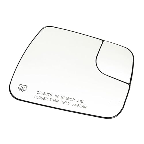 JUNYEW Flügel Spiegelglas Ersatz für Dodge Ram 1500 2500 2019-2024,Umkehrlinse Rückfahrglas Spiegel mit Heizfunktion/Spiegelglas Links Rechts mit Trägerplatte,Right von JUNYEW