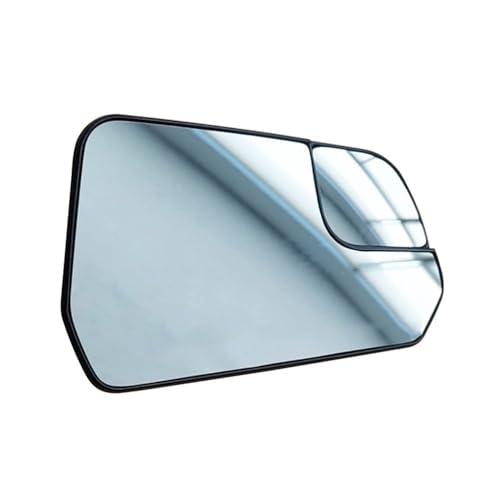 JUNYEW Flügel Spiegelglas Ersatz für Ford Mustang 2015-2019,Spiegelglas mit Heizfunktion/Spiegelglas Links Rechts mit Trägerplatte,Right von JUNYEW
