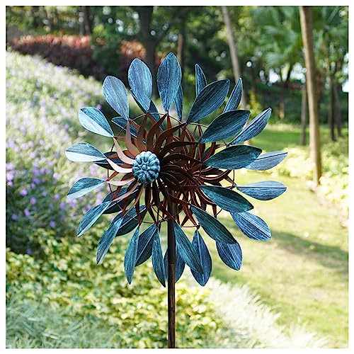 Garten Windrad, 213 cm Windrad Garten XXL, DoppelflüGel-WindmüHle WindräDer Gartendeko, FüR Terrasse Und Garten Garten Windrad, 213 cm Windrad Garten XXL, DoppelflüGel-WindmüHle WindräDer Gartendeko, FüR Terrasse Und Garten von JUNZAI