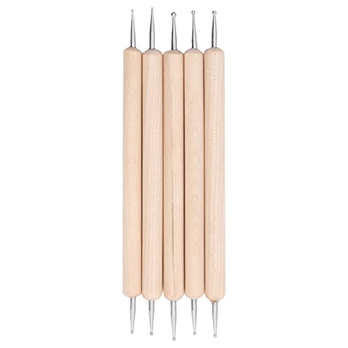 5Pcs Double End Tracing Dotting Stylus, Ball Stylus Tool Set, Dot Painting Tools, Embossing Stylus, Indenting Tools, Nail Art Dotting Tools, Beech Stainless Steel Indentation Pen 5Pcs Double End Tracing Dotting Stylus, Ball Stylus Tool Set, Dot Painting Tools, Embossing Stylus, Indenting Tools, Nail Art Dotting Tools, Beech Stainless Steel Indentation Pen von JUOPZKENN