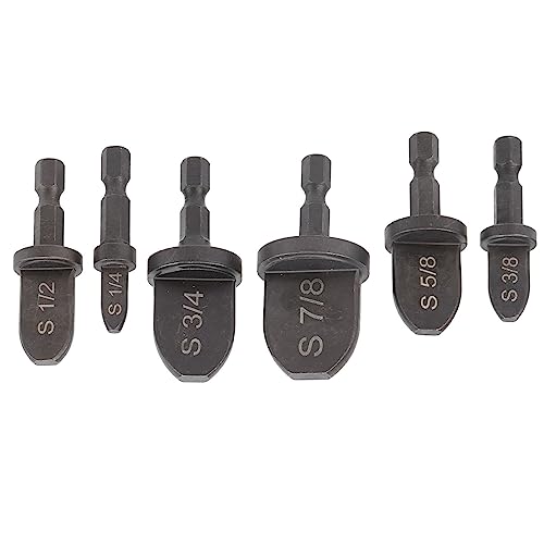 6 Stücke Rohr Expander Set, Lager Stahl Rohr Expander Hex Griff Rohr Expander Lager Stahl Hex Griff Klimaanlage Kupferrohr Schmieden Werkzeug Set von JUOPZKENN