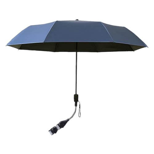 JUOPZKENN JUOPZKE Sonnenschutz-Regenschirm, Universeller Sonnenschirm, Kinderwagen-Regenschirm, Sonnenschutz, Strandkorb-Regenschirm, Tragbarer Outdoor-Regenschirm für Fahrrad, 360 Grad Drehbarer(#1) von JUOPZKENN
